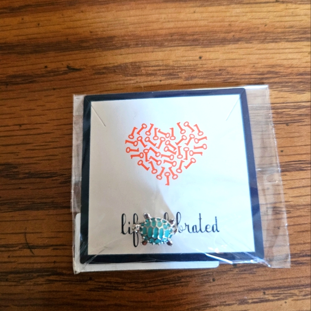 Turquoise turtle